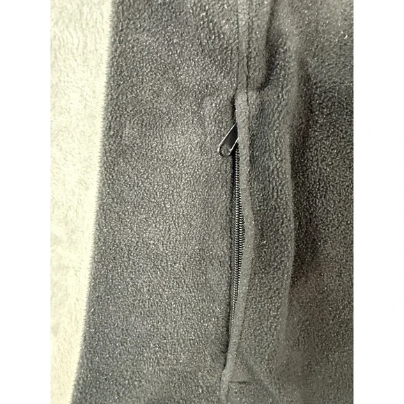 Columbia Georgia Bulldogs Fleece Vest Men's 2XL Black Full Zip Sleeveless - Picture 2 of 13